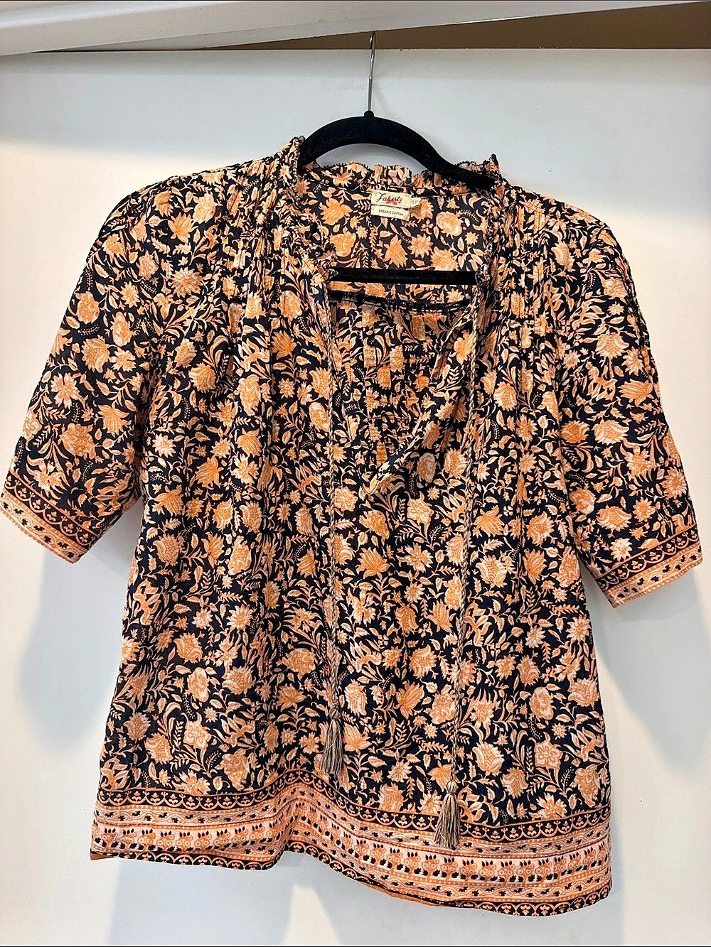 Faherty Cotton Blouse